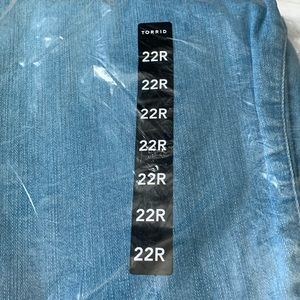 Torrid bombshell skinny jeans 22R